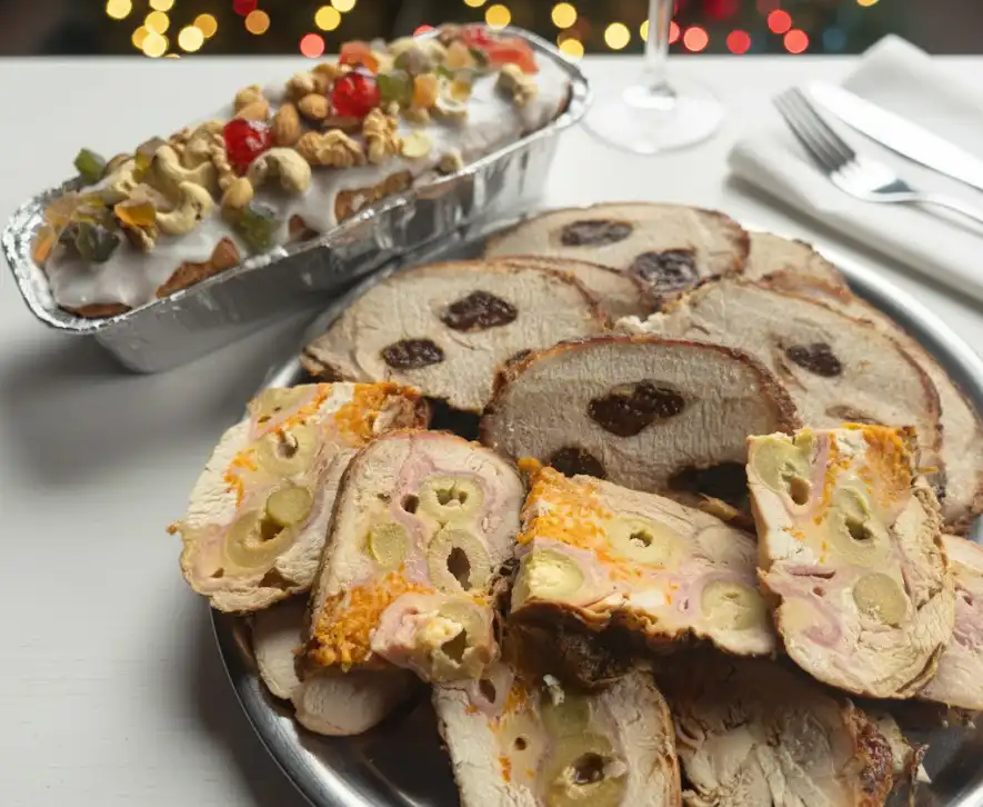 Bandeja de Carnes + Budín Inglés